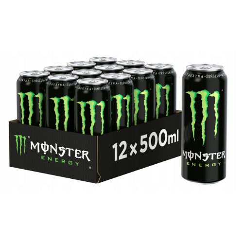 MONSTER Monster Energy - 12x 3x 500ml