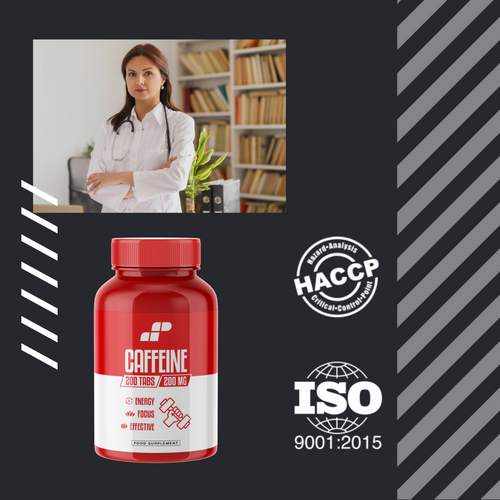 2x MP NUTRITION Caffeine 200mg - 200tabs