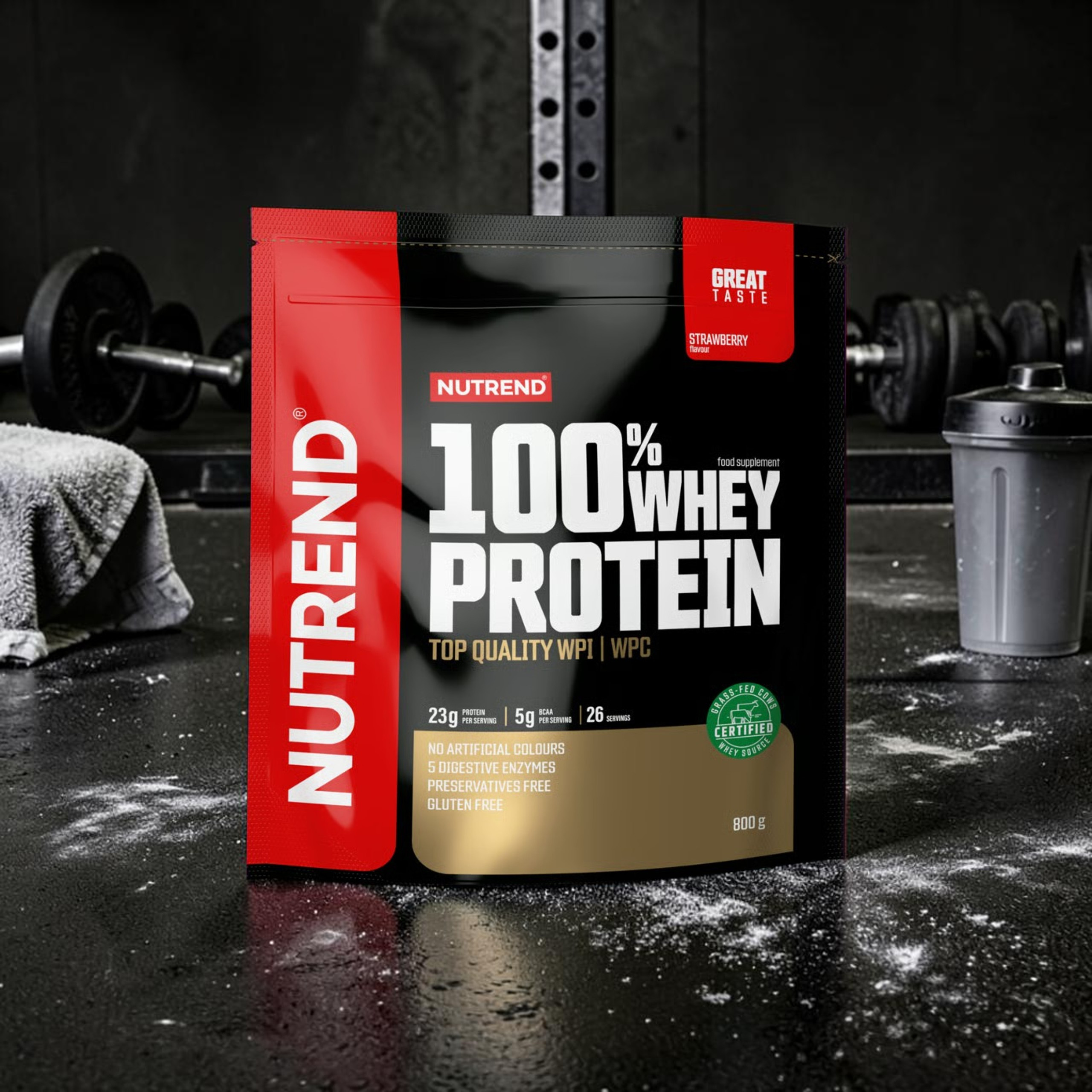 NUTREND - 100% Whey Protein - 2x 800g