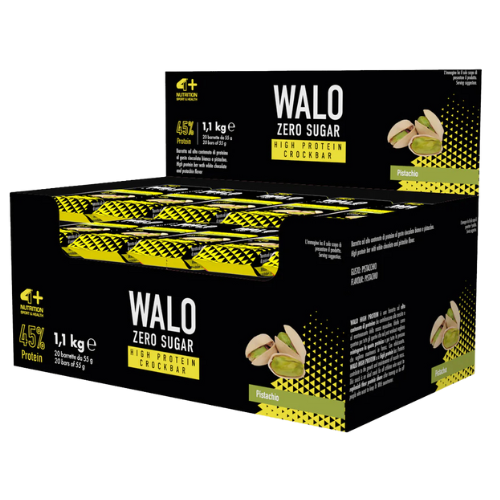 4+ NUTRITION - Walo ZeroSugar CrockBar HP 45% - 20x 3x 55g