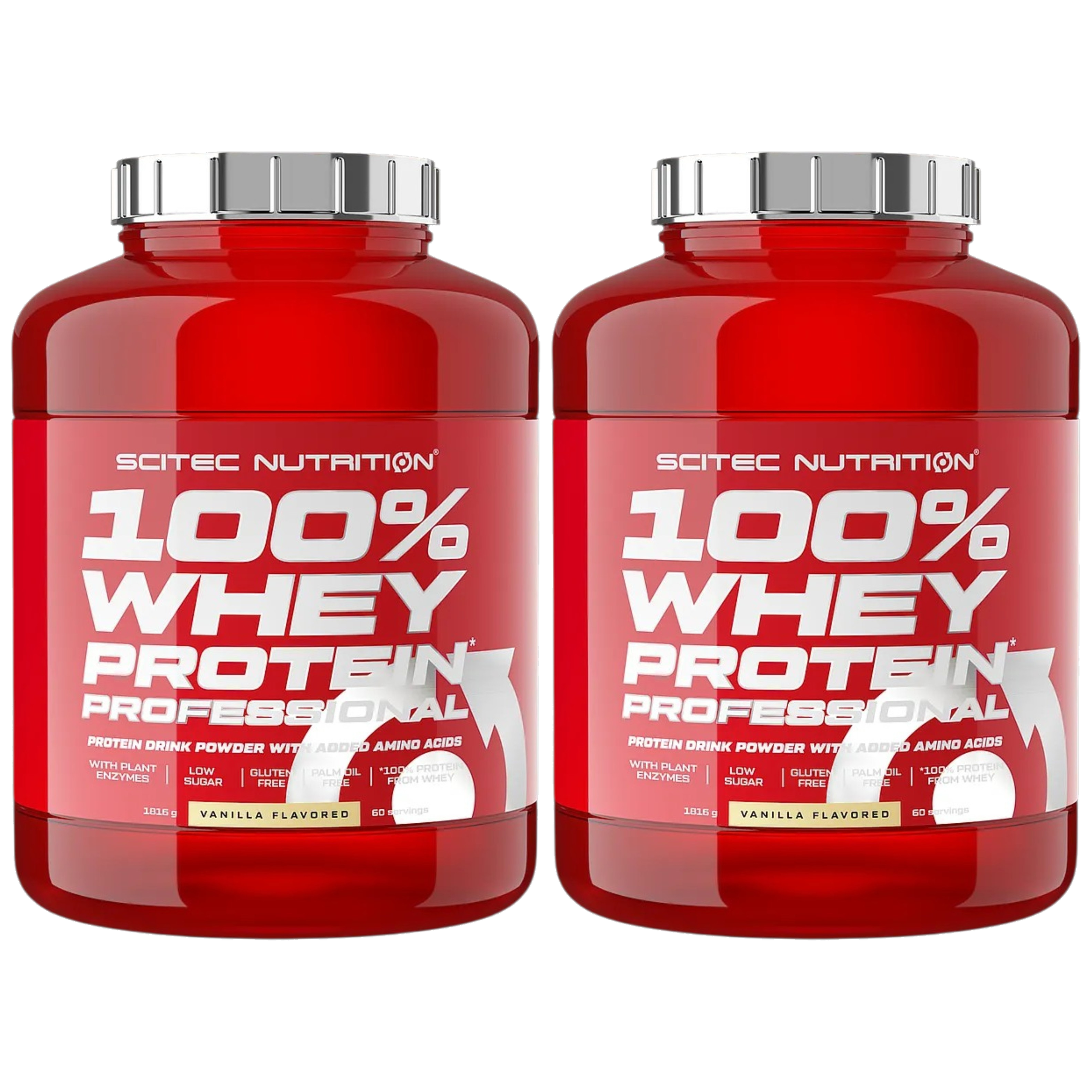 SCITEC - 100% Whey Professional - 2x 1816g