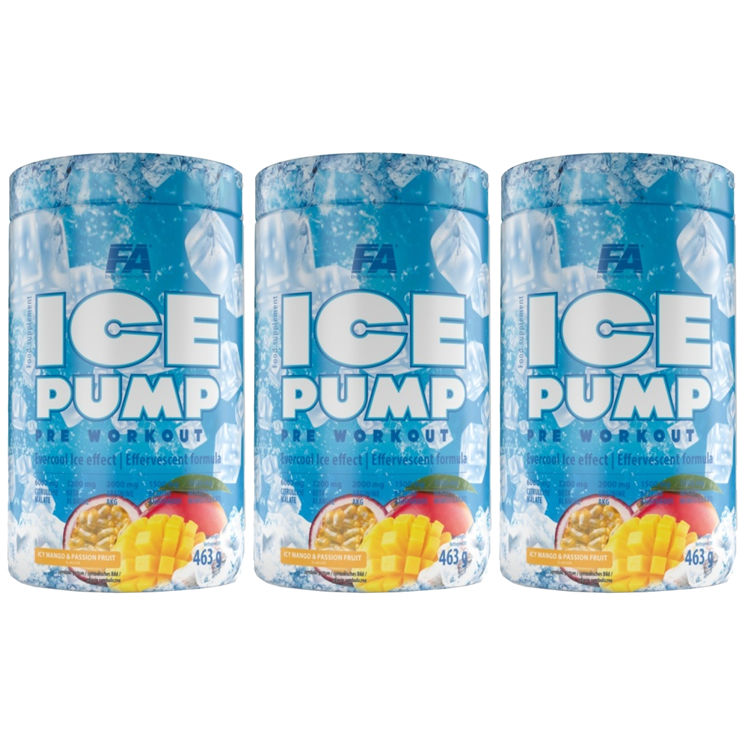 FITNESS AUTHORITY Ice Pump - 3x 463g