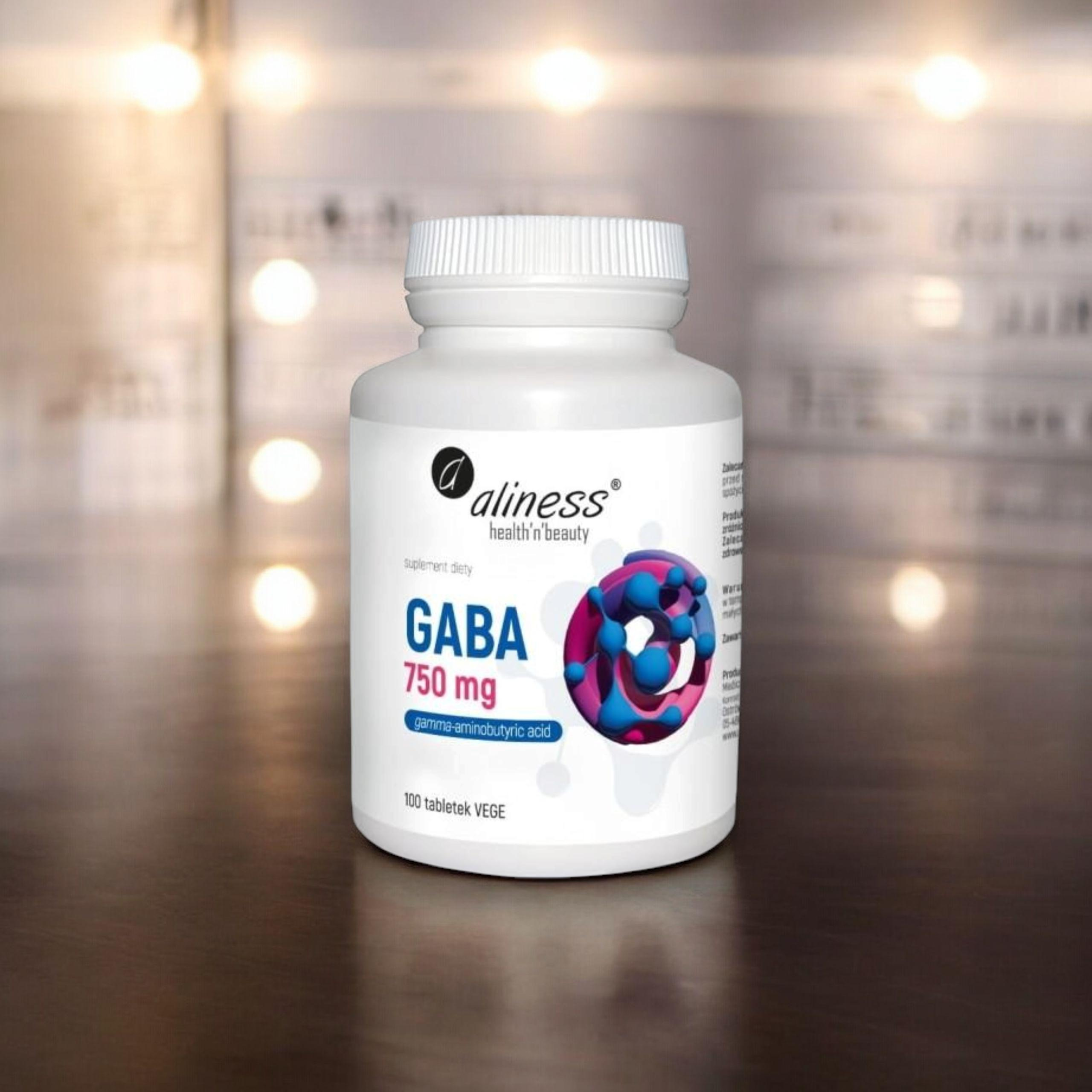 ALINESS - GABA 750mg - 100vtabs.
