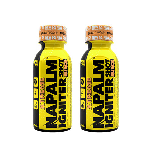 FITNESS AUTHORITY Xtreme Napalm Igniter Juice Shot - 2x 120ml