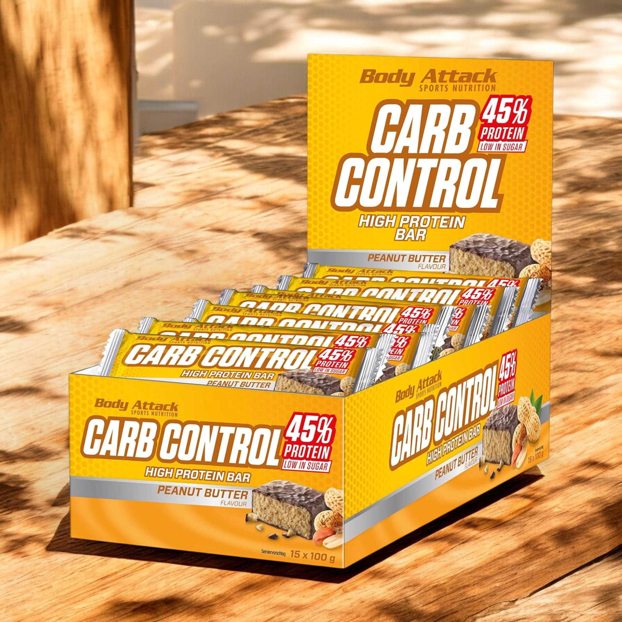 BODY ATTACK - Baton Carb Control - 15x 2x 100g