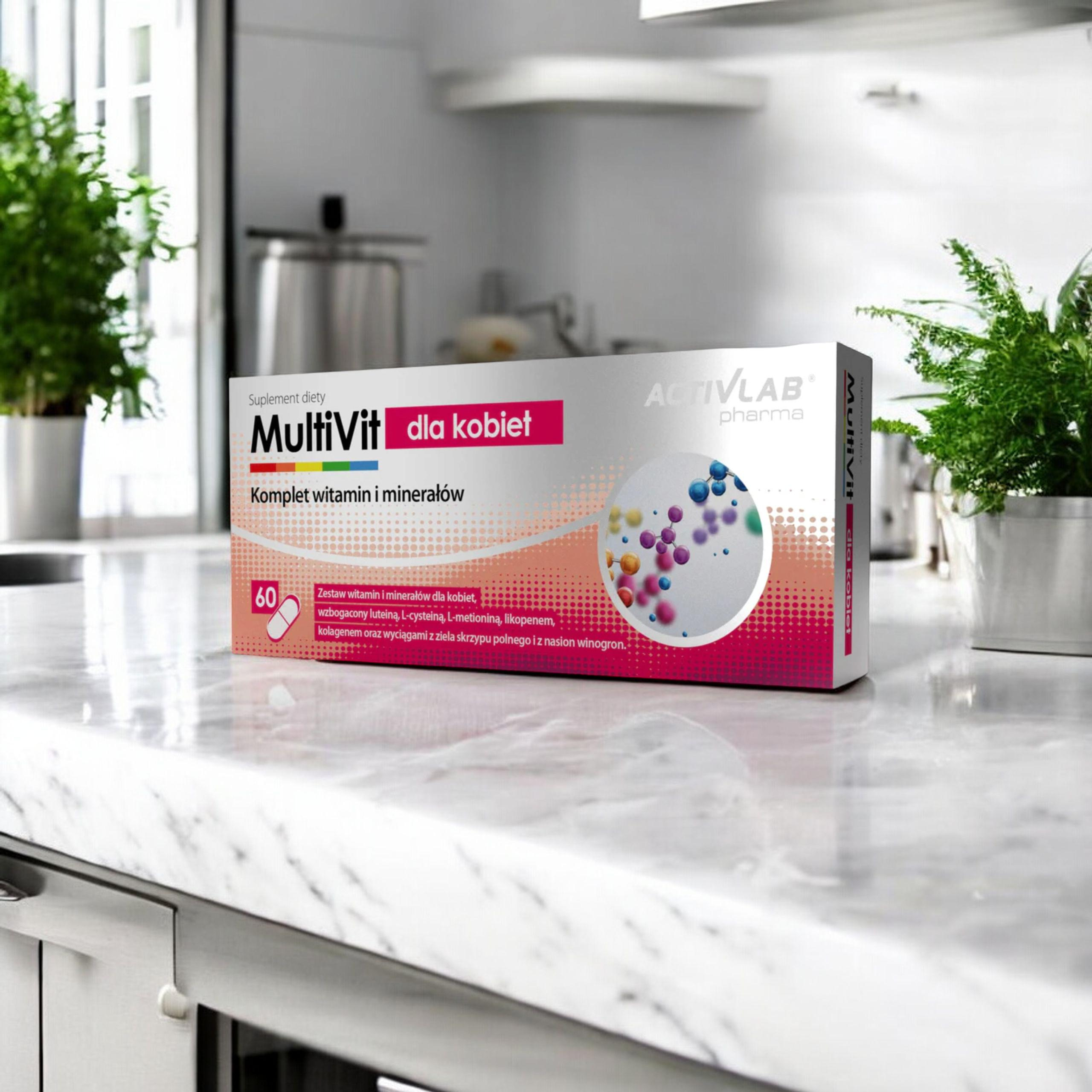 ACTIVLAB PHARMA MultiVit dla Kobiet - 60kaps.