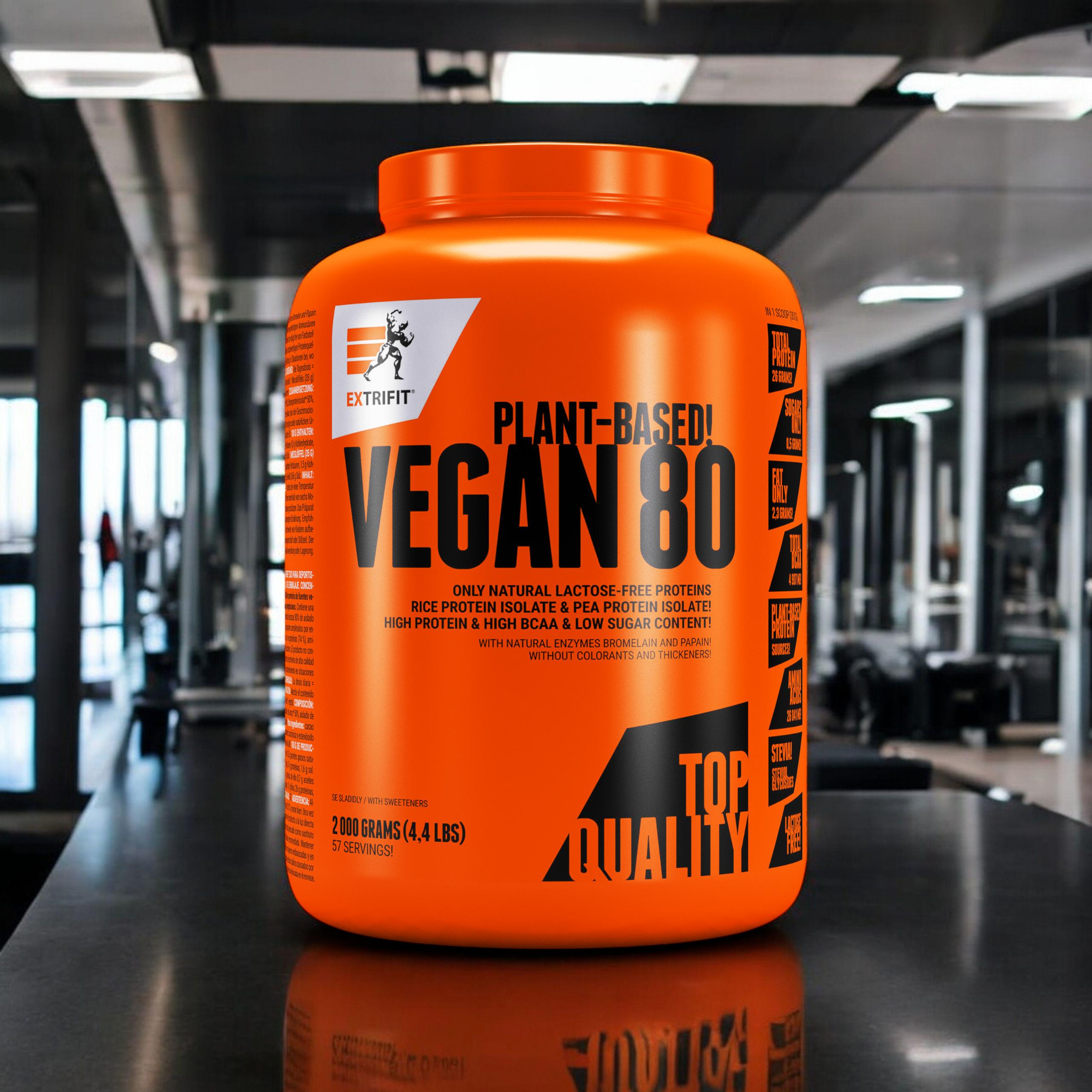 EXTRIFIT Vegan 80 - 2x 2000g