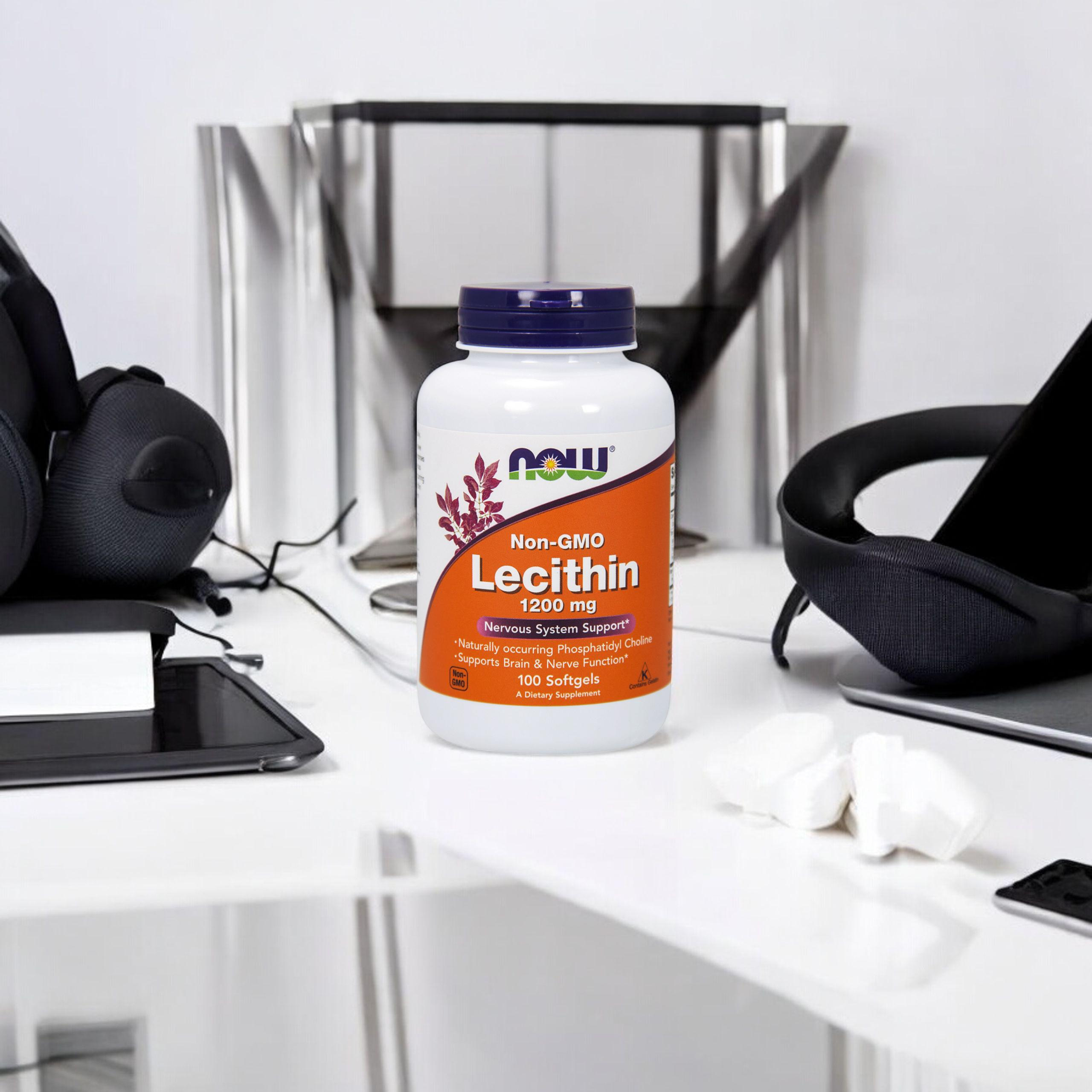NOW Lecithin - 3x 100softgels