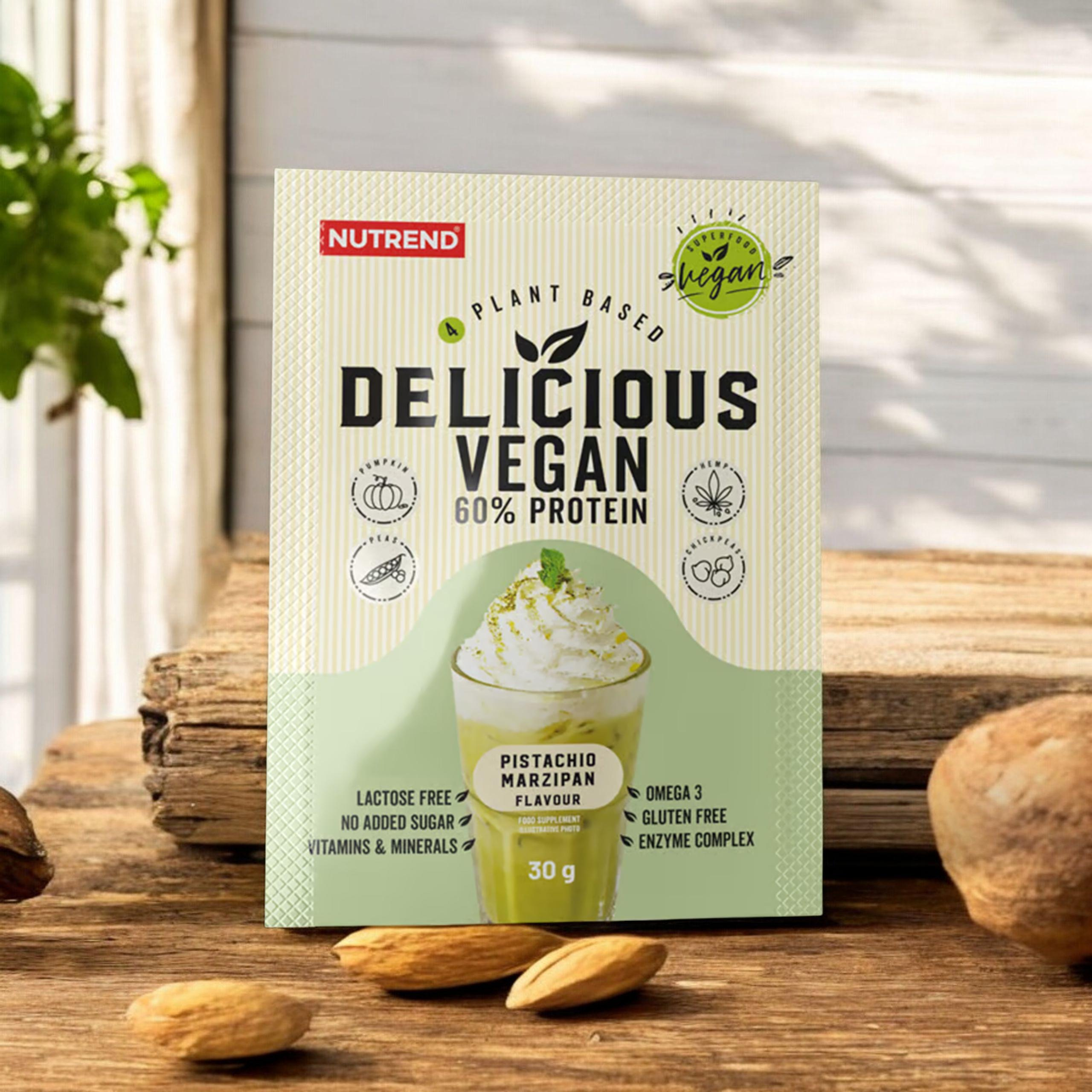 NUTREND Delicious Vegan Protein - 3x 30g - Pistachio Marzipan