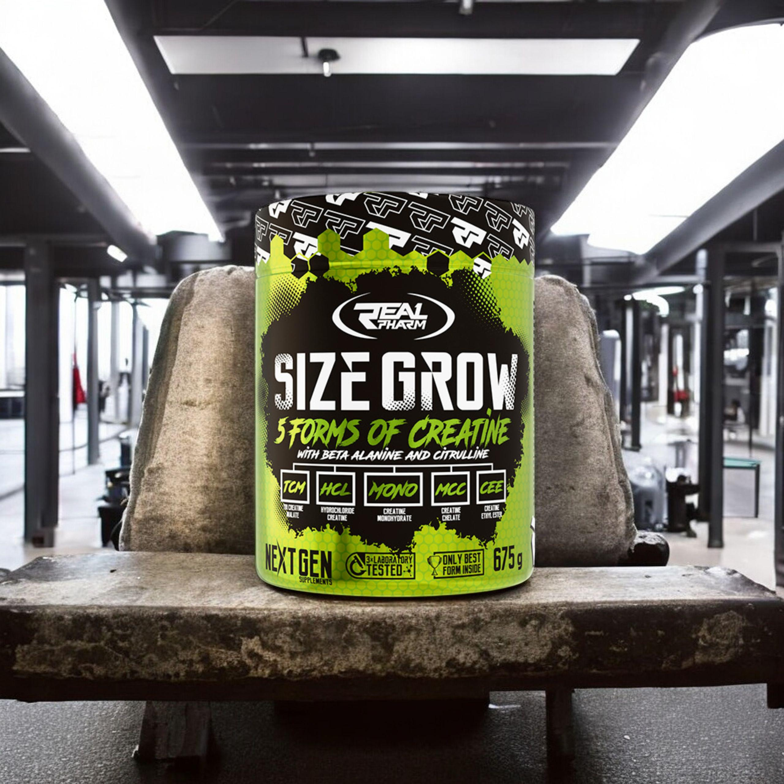 REAL PHARM - Size Grow - 2x 675g