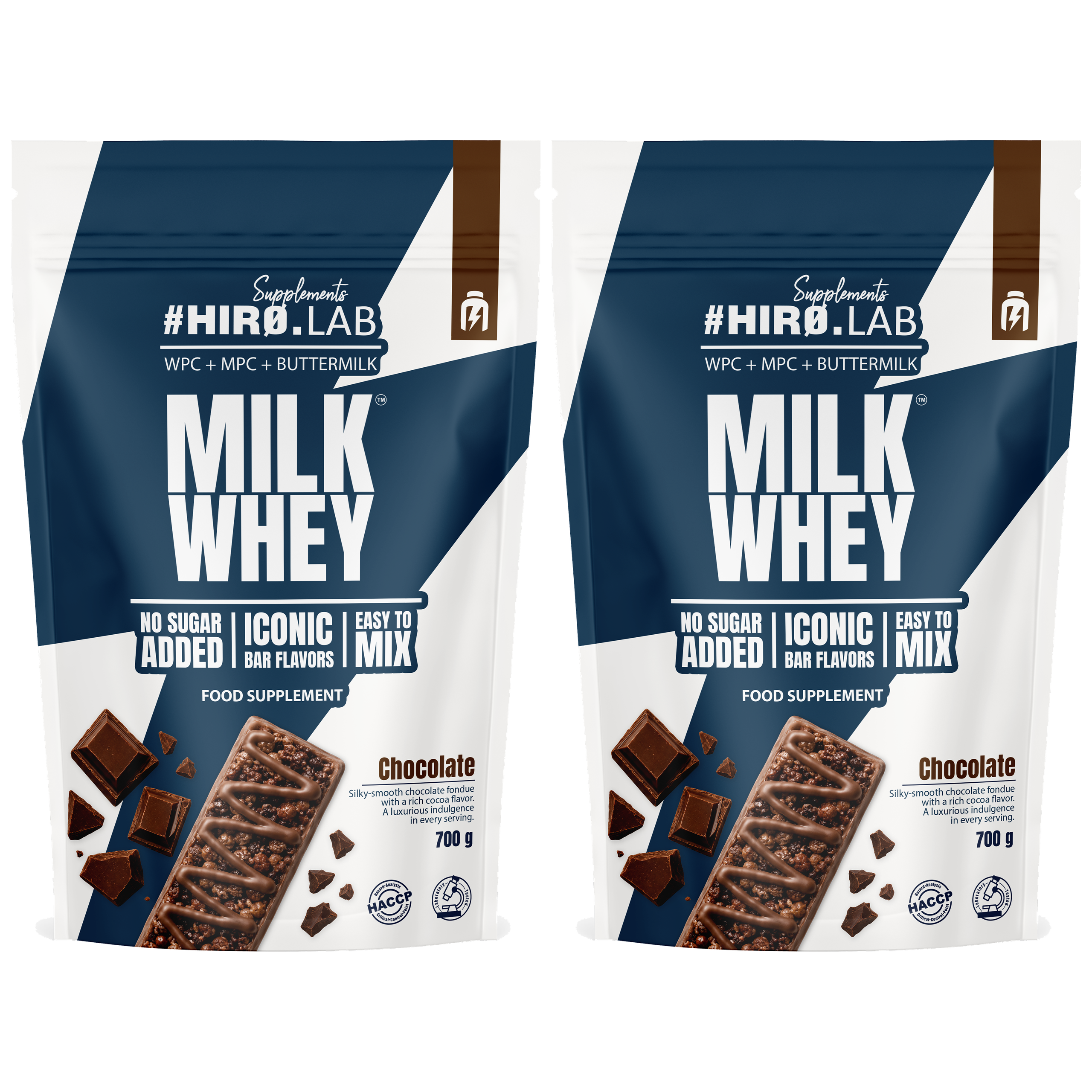 HIRO.LAB - Milk Whey - 2x 700g