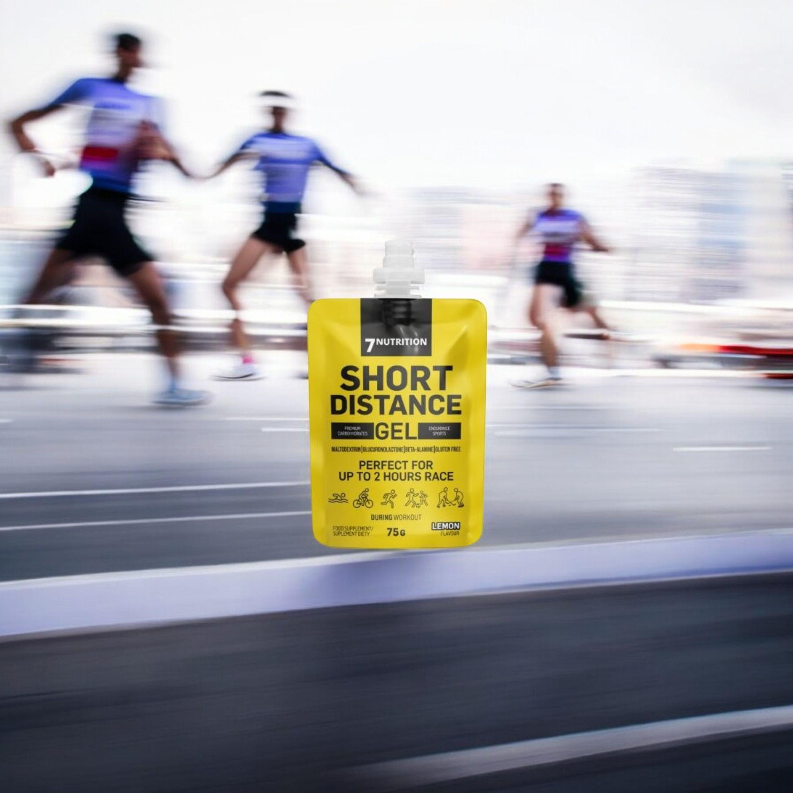7 NUTRITION - Short Distance Gel - 75g - Lemon