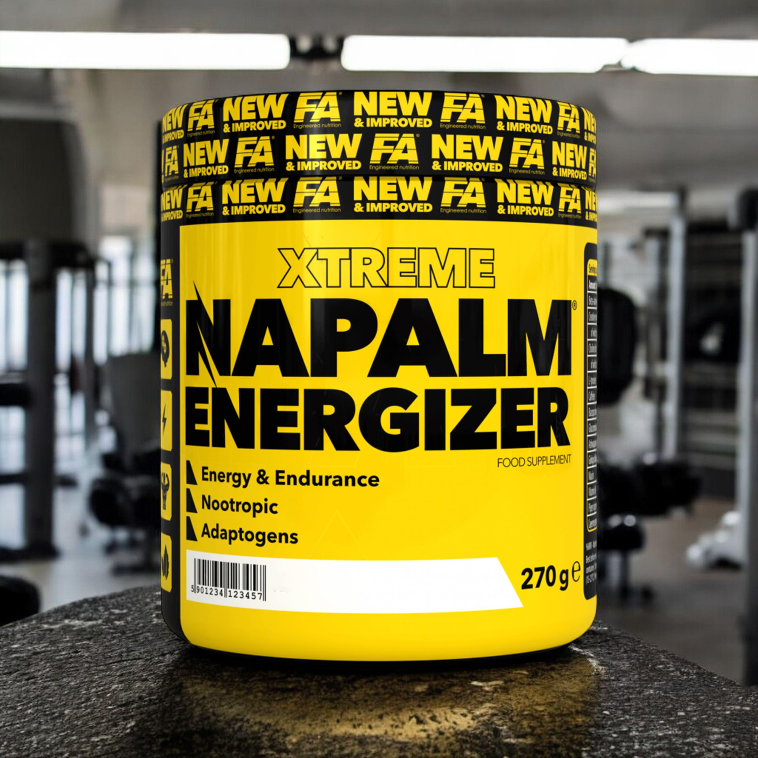 FITNESS AUTHORITY Napalm Energizer - 3x 270g