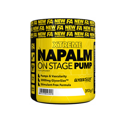 FITNESS AUTHORITY Napalm On Stage Pump - 3x 313g