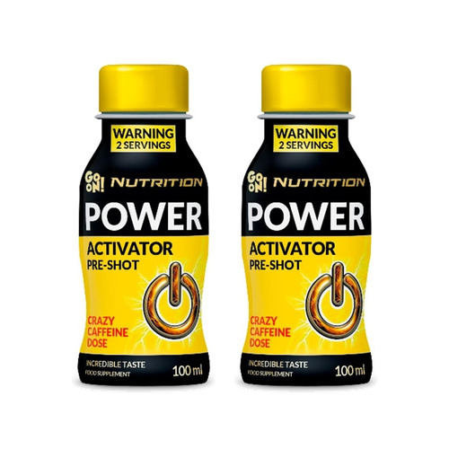 Go On Power Activator Shot - 2x 100ml - Fruit Punch