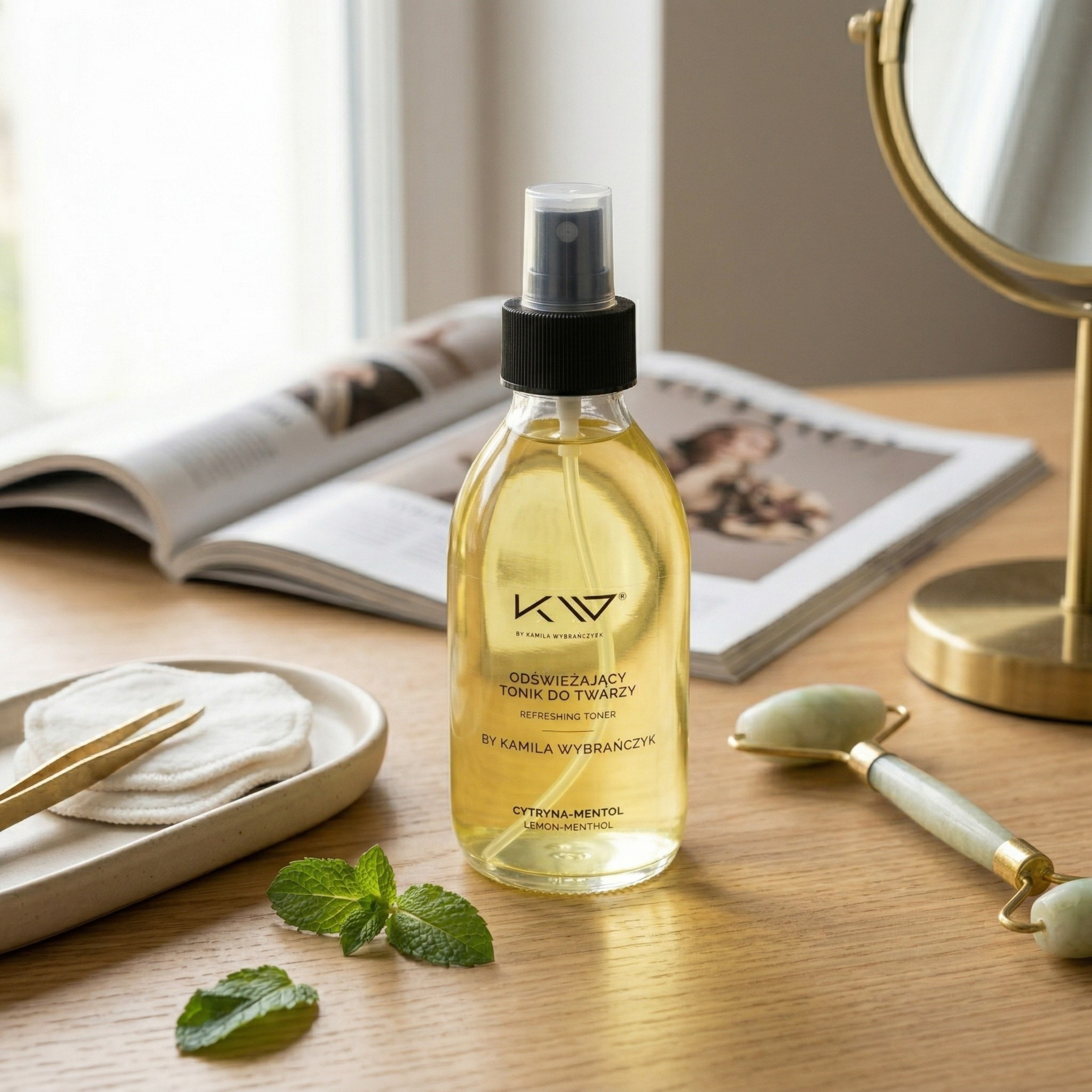 KAMILA WYBRAŃCZYK - Odświeżający Tonik do Twarzy - 200ml 