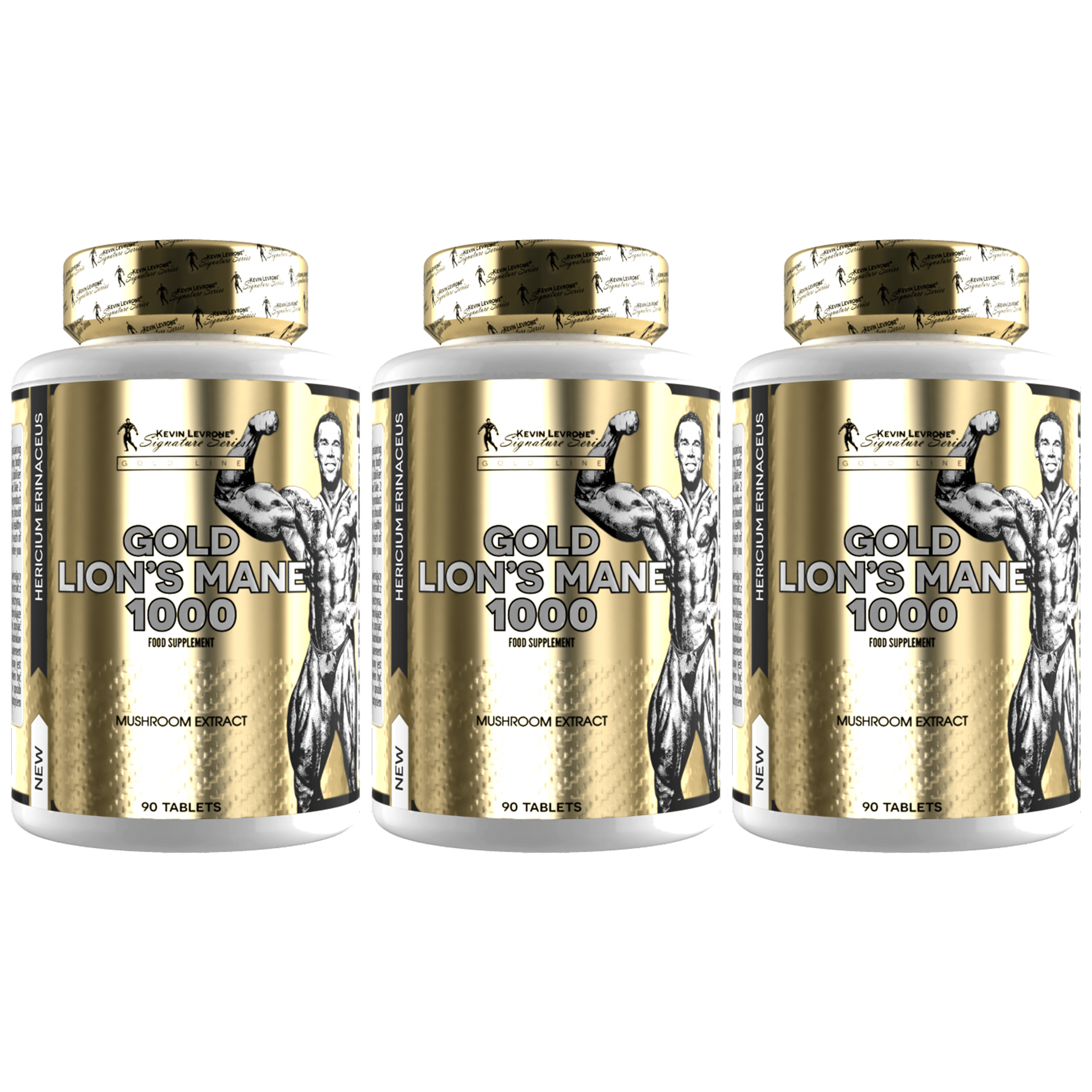 KEVIN LEVRONE - Lion's Mane 1000 - 3x 90tabs.