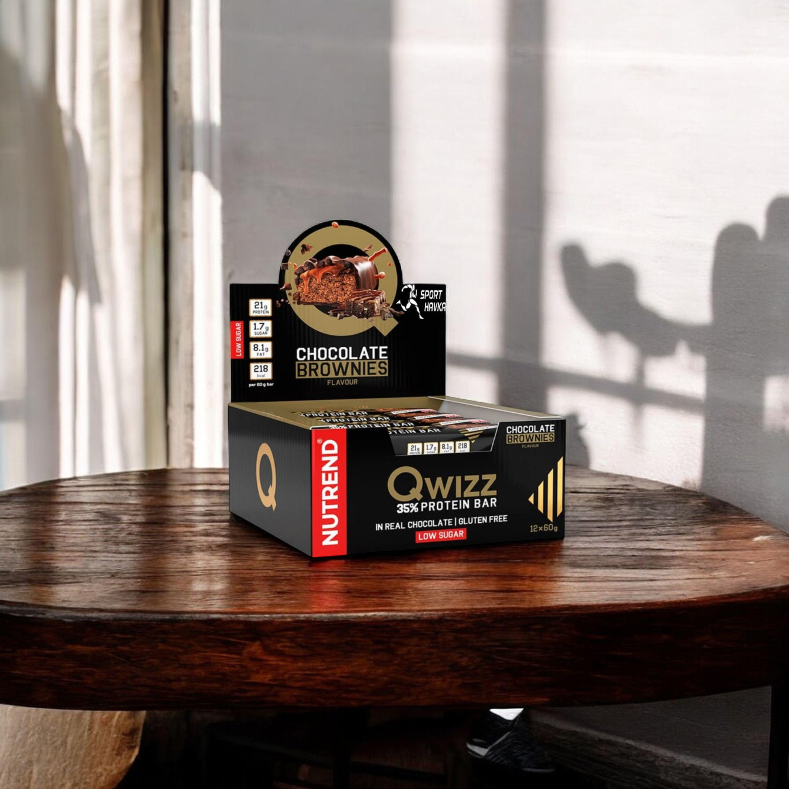 NUTREND - Baton QWIZZ Protein Bar - 24x 60g