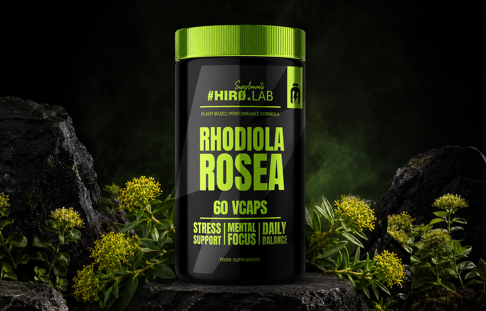 HIRO.LAB Rhodiola Rosea (Różeniec Górski) 144mg - 60vcaps