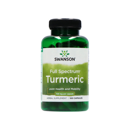 SWANSON Turmeric 720mg (Kurkuma) - 3x 100caps