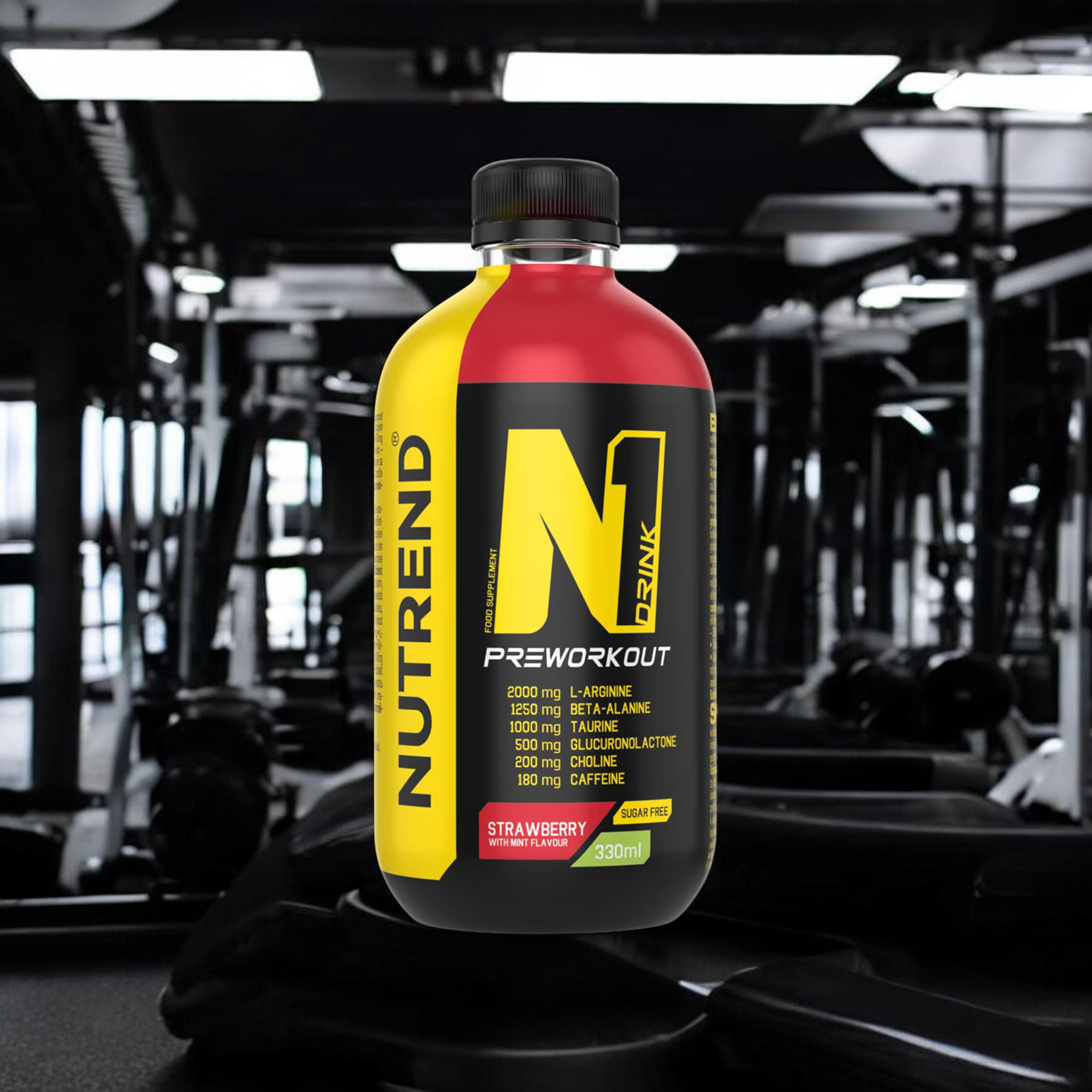 NUTREND N1 Drink PreWorkout - 2x 330ml