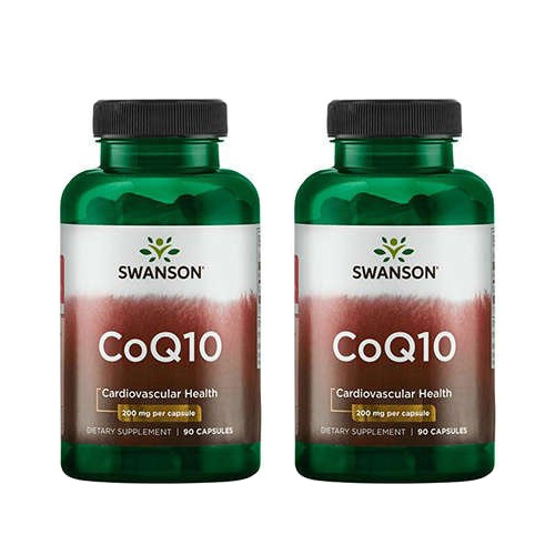 SWANSON CoQ10 200mg - 2x 90caps.