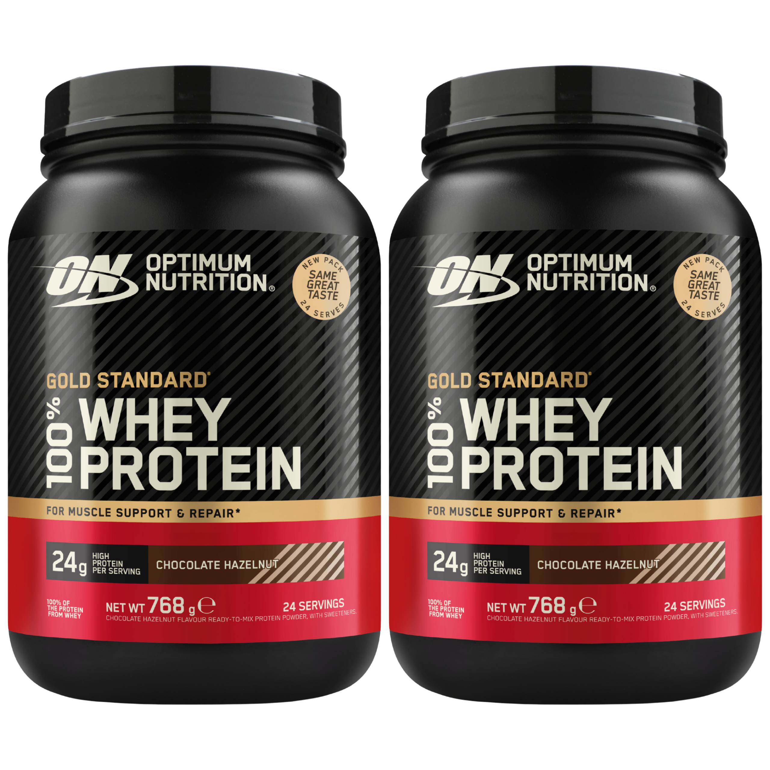 OPTIMUM NUTRITION Whey Gold Standard - 2x 768g
