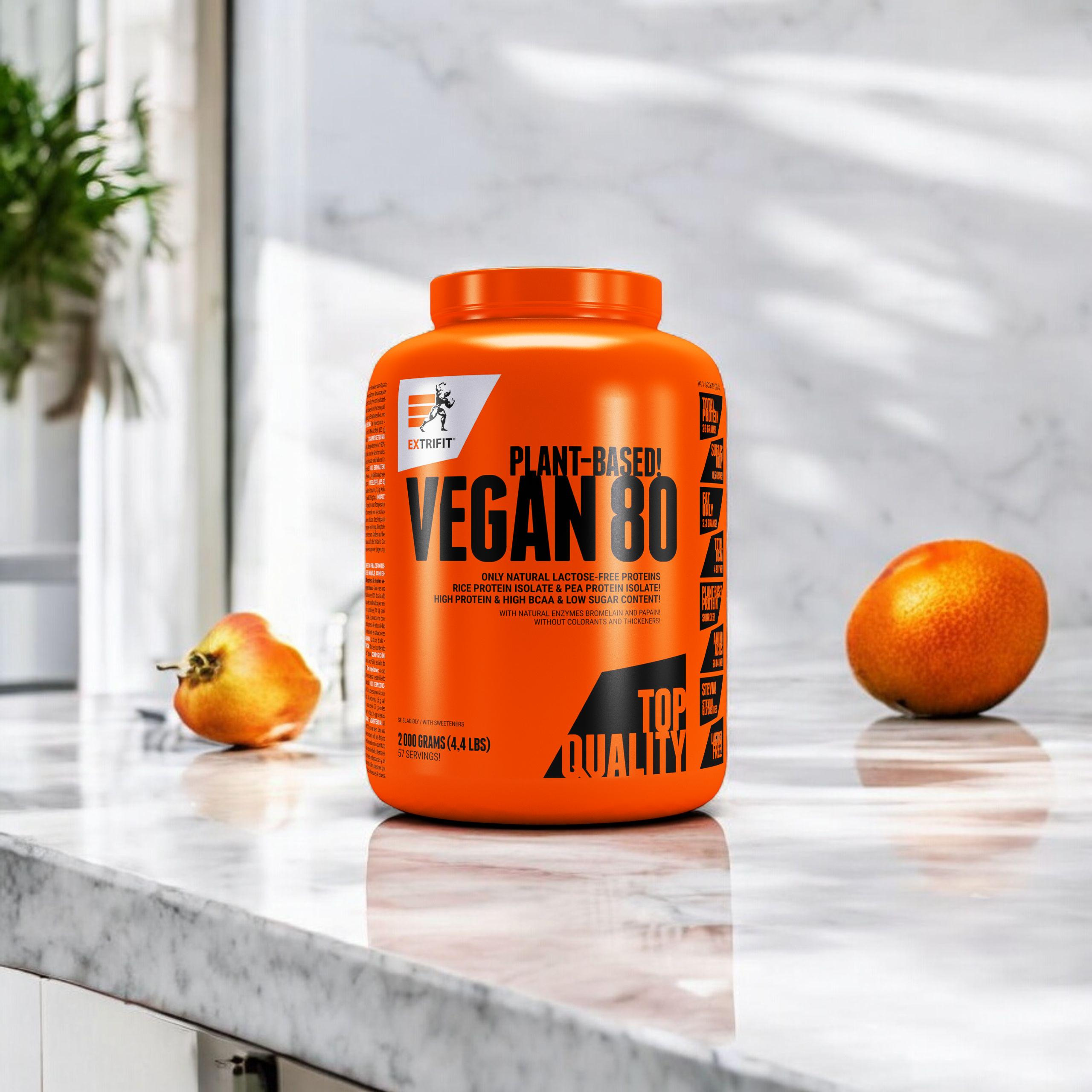 EXTRIFIT Vegan 80 - 3x 2000g