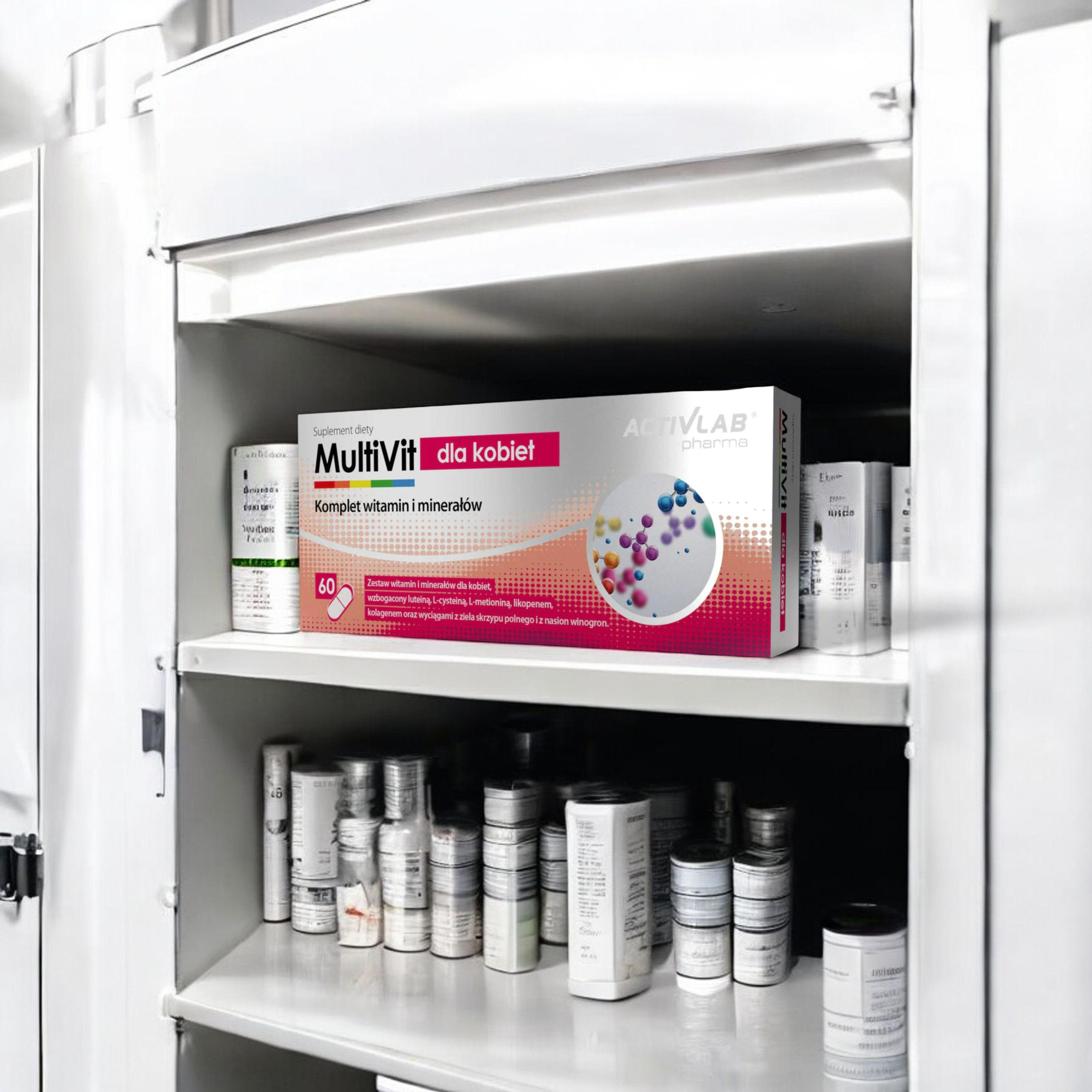 ACTIVLAB PHARMA MultiVit dla Kobiet - 3x 60kaps.