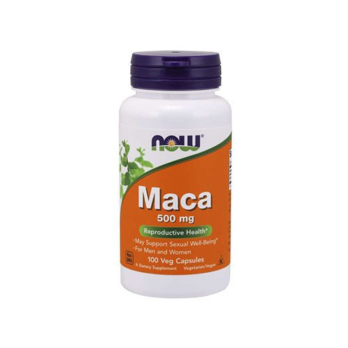 NOW Maca 500mg - 3x 100vcaps