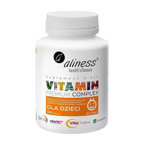 ALINESS - Vitamin Complex dla dzieci - 120tabs.