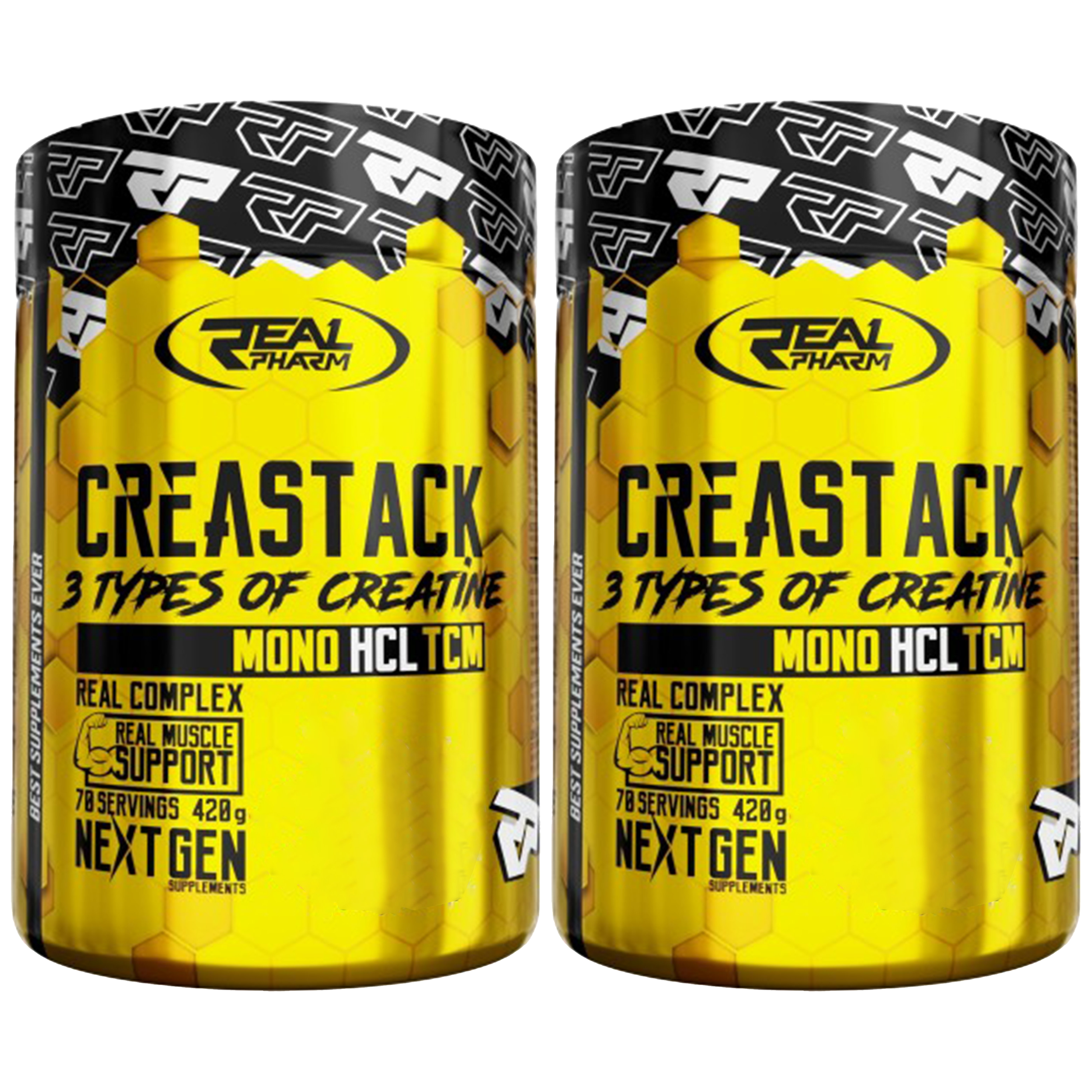 REAL PHARM - Crea Stack - 2x 420g