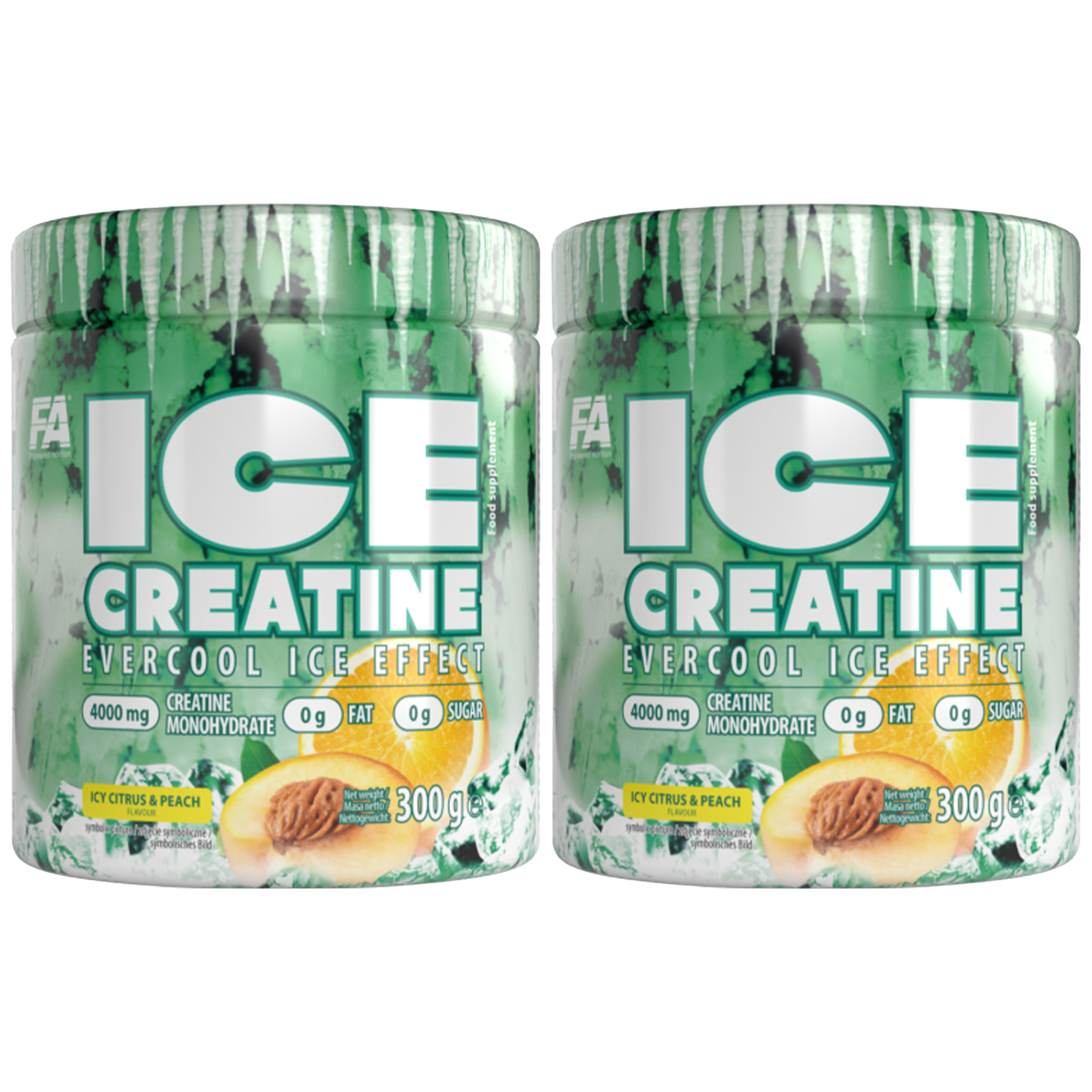 FITNES AUTHORITY Ice Creatine - 2x 300g