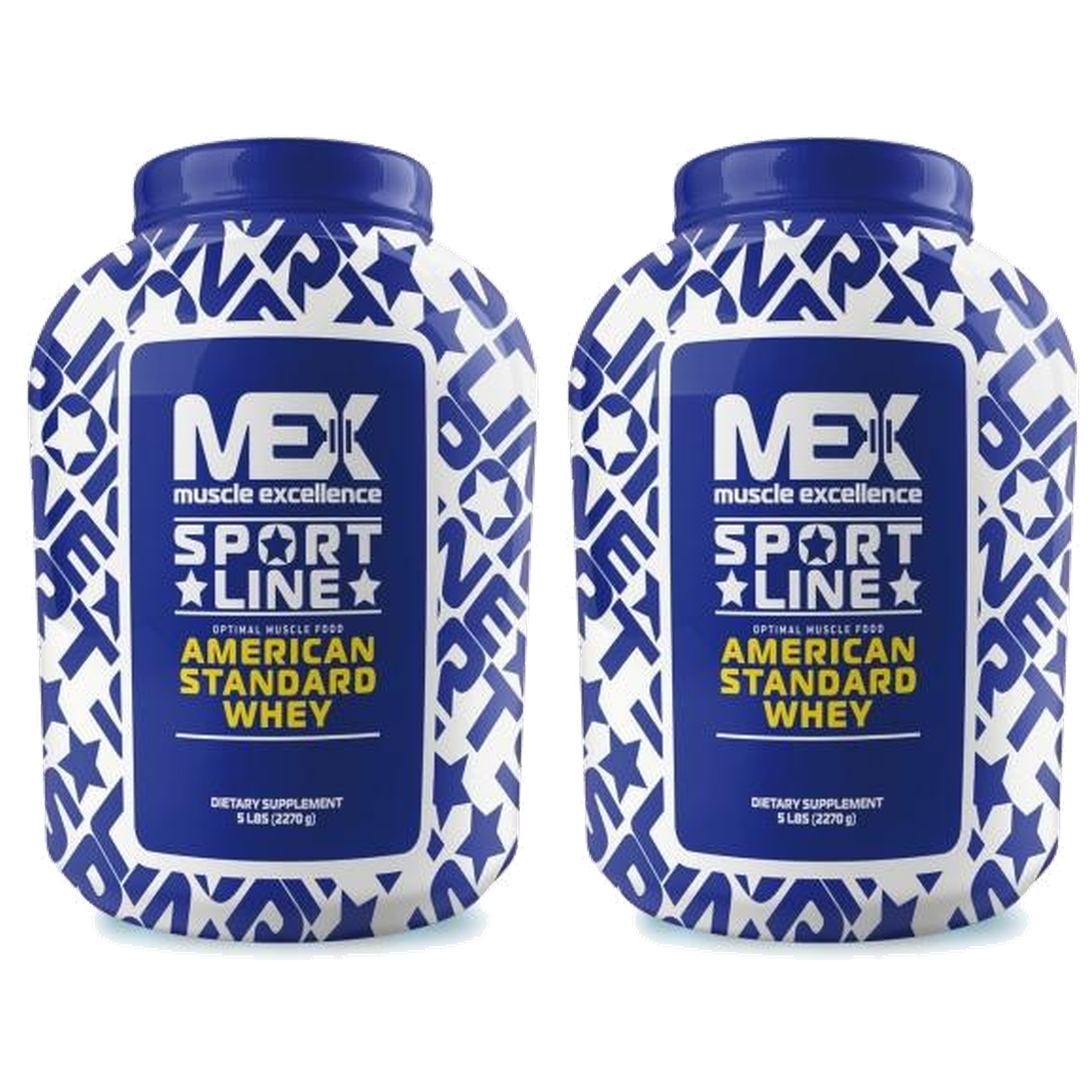 MEX NUTRITION - American Standard Whey - 2x 2270g