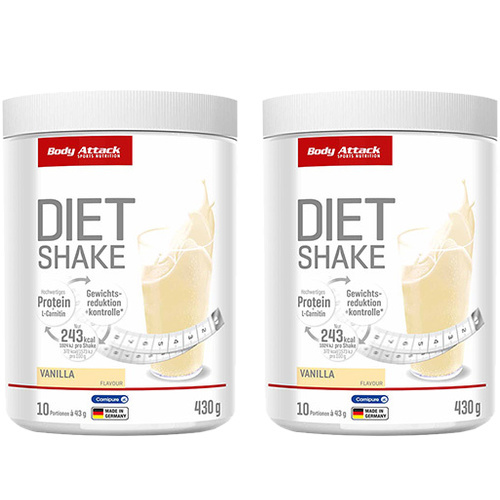 BODY ATTACK - Diet Shake - 2x 430g