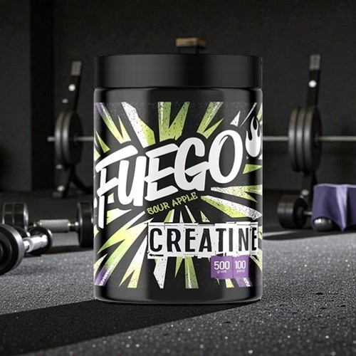 FUEGO - Creatine - 2x 500g - Sour Apple