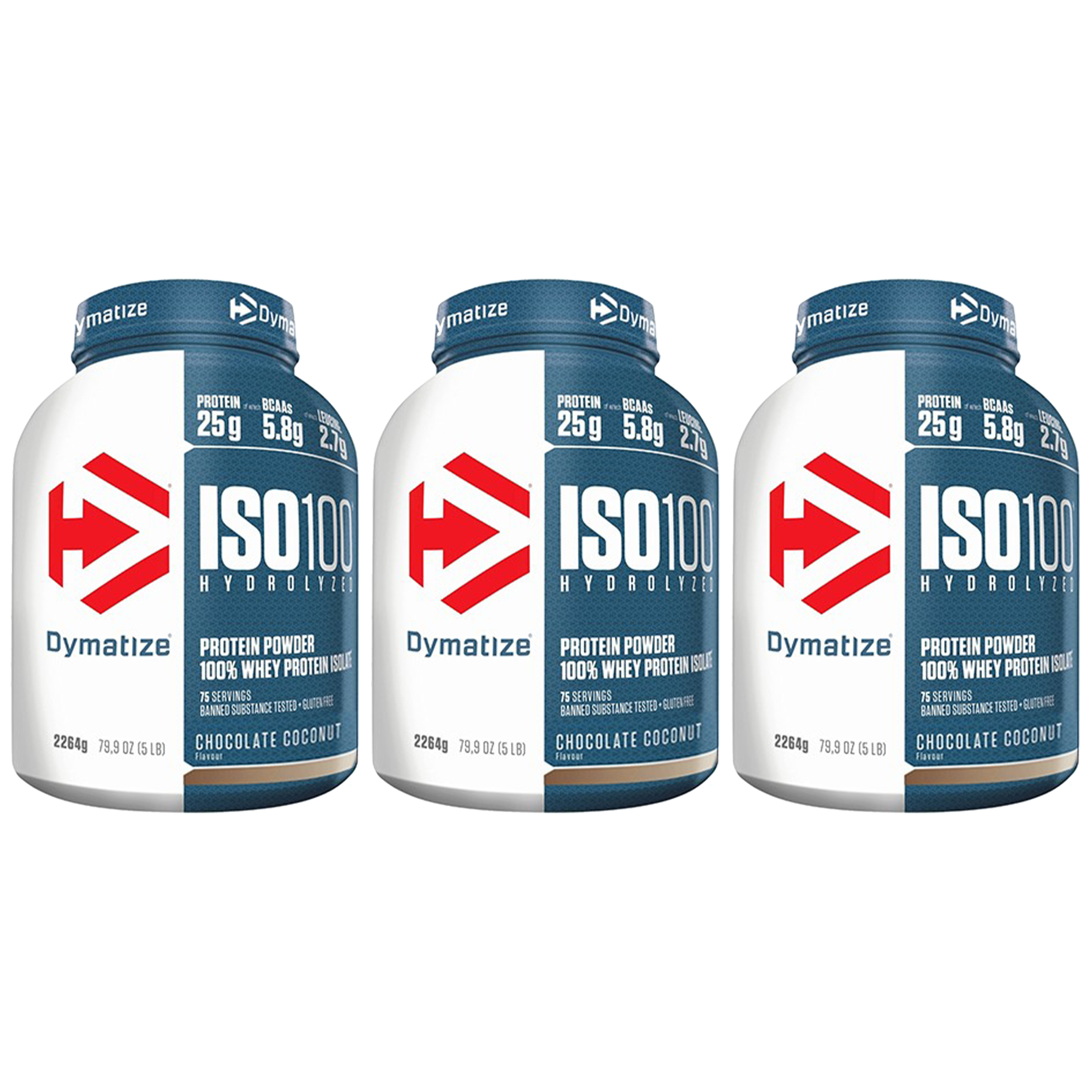 DYMATIZE Iso 100 - 3x 2264g
