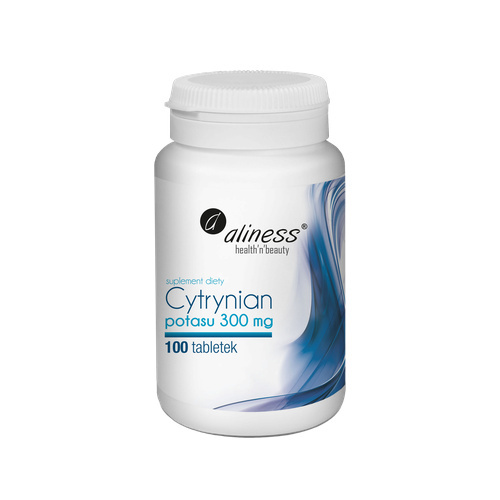ALINESS - Cytrynian Potasu 300mg - 100vtabs.