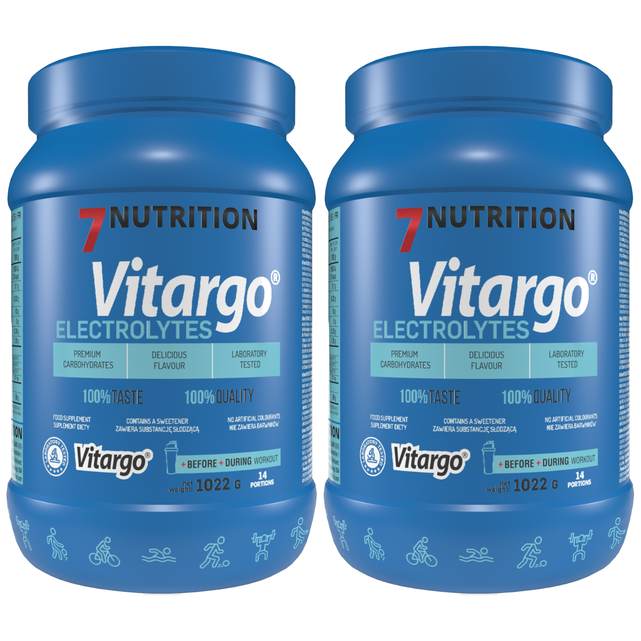 7 NUTRITION Vitargo® Electrolytes - 2x 1022g