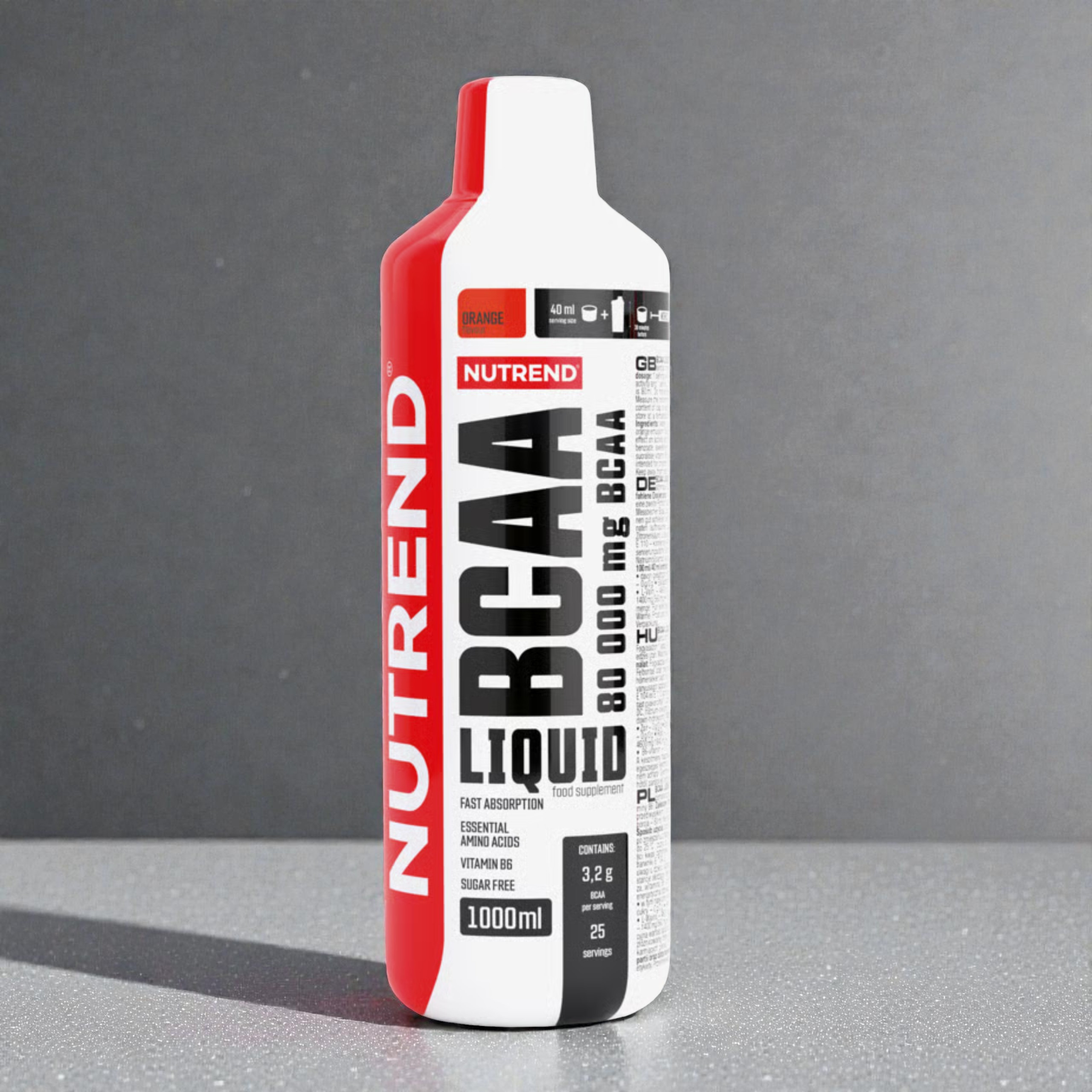 NUTREND Mega Strong BCAA - 3x 1000ml
