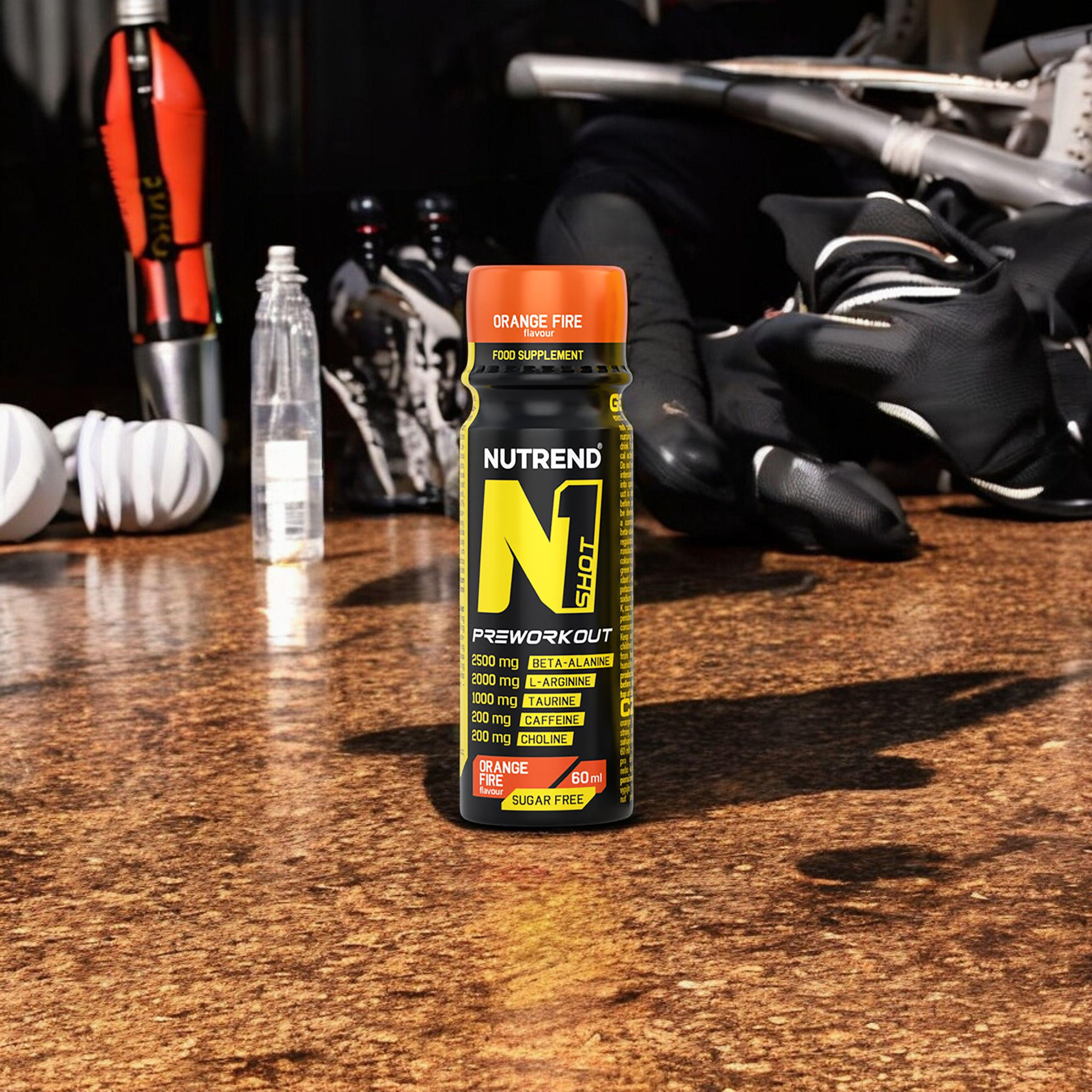 NUTREND N1 Shot PreWorkout - 3x 60ml