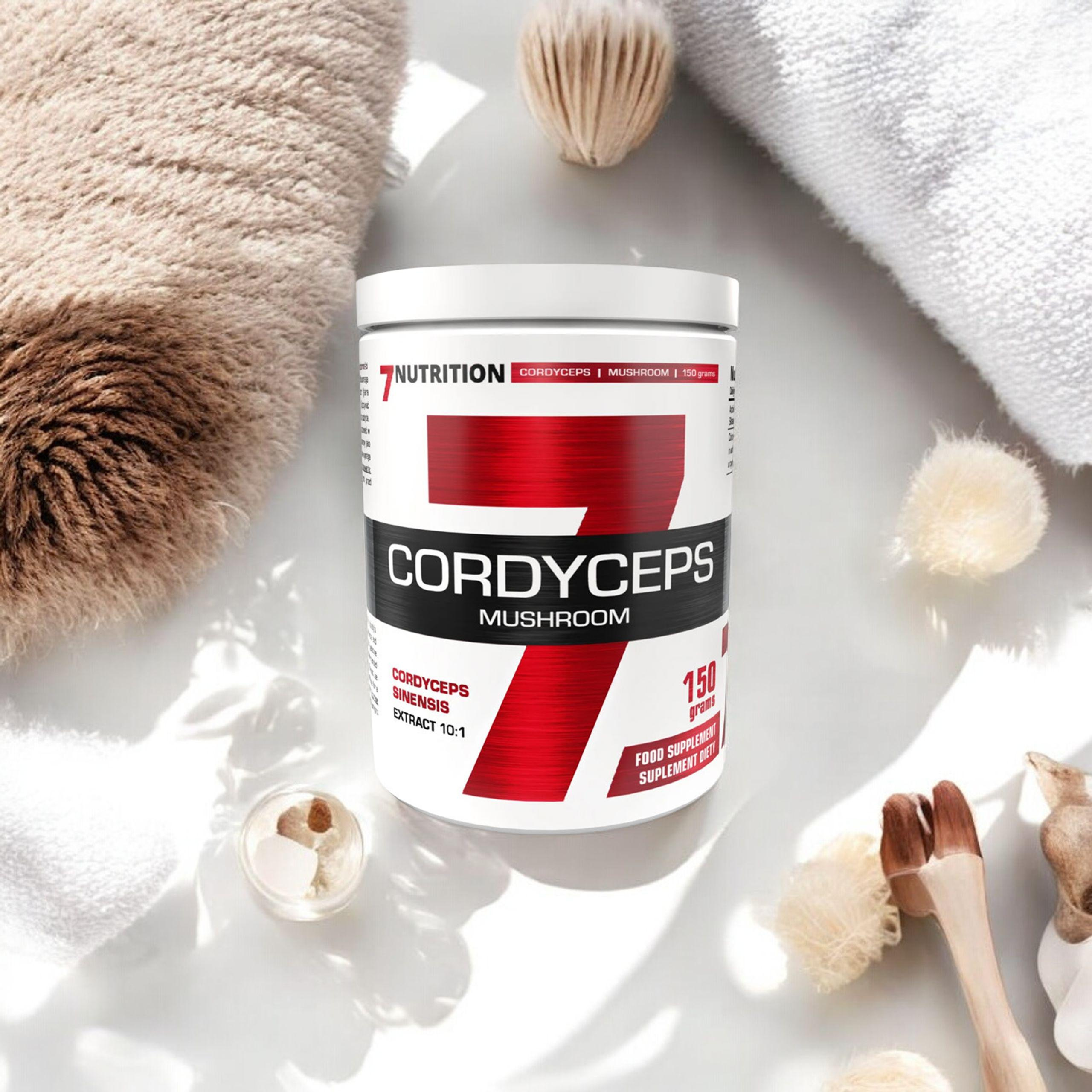 7 NUTRITION Cordyceps Mushroom - 2x 150g - Maczużnik chiński