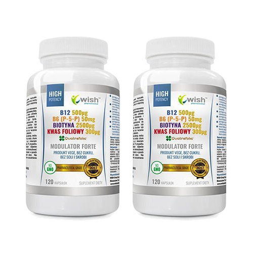 WISH Pharmaceutical Modulator Forte - 2x 120caps