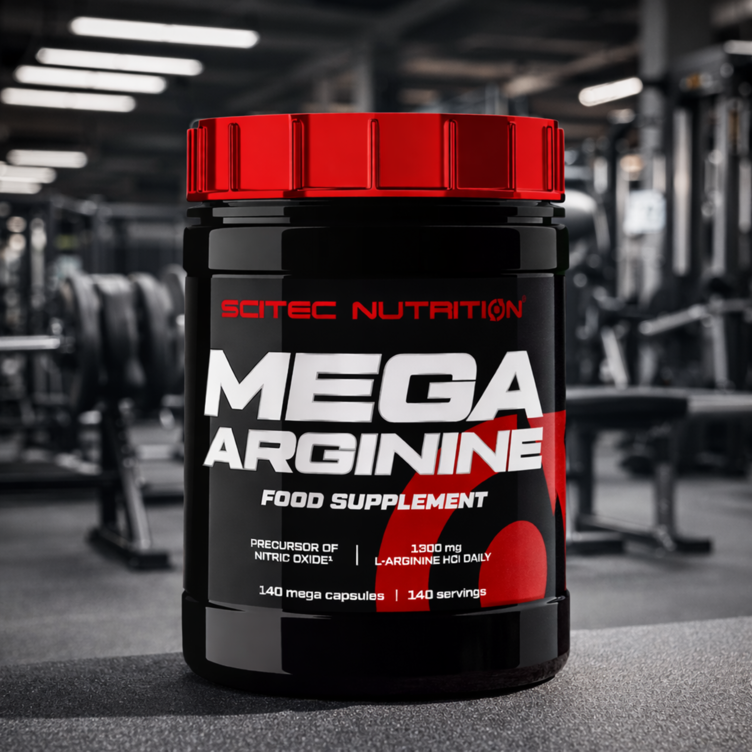 SCITEC Mega Arginine - 3x 140caps