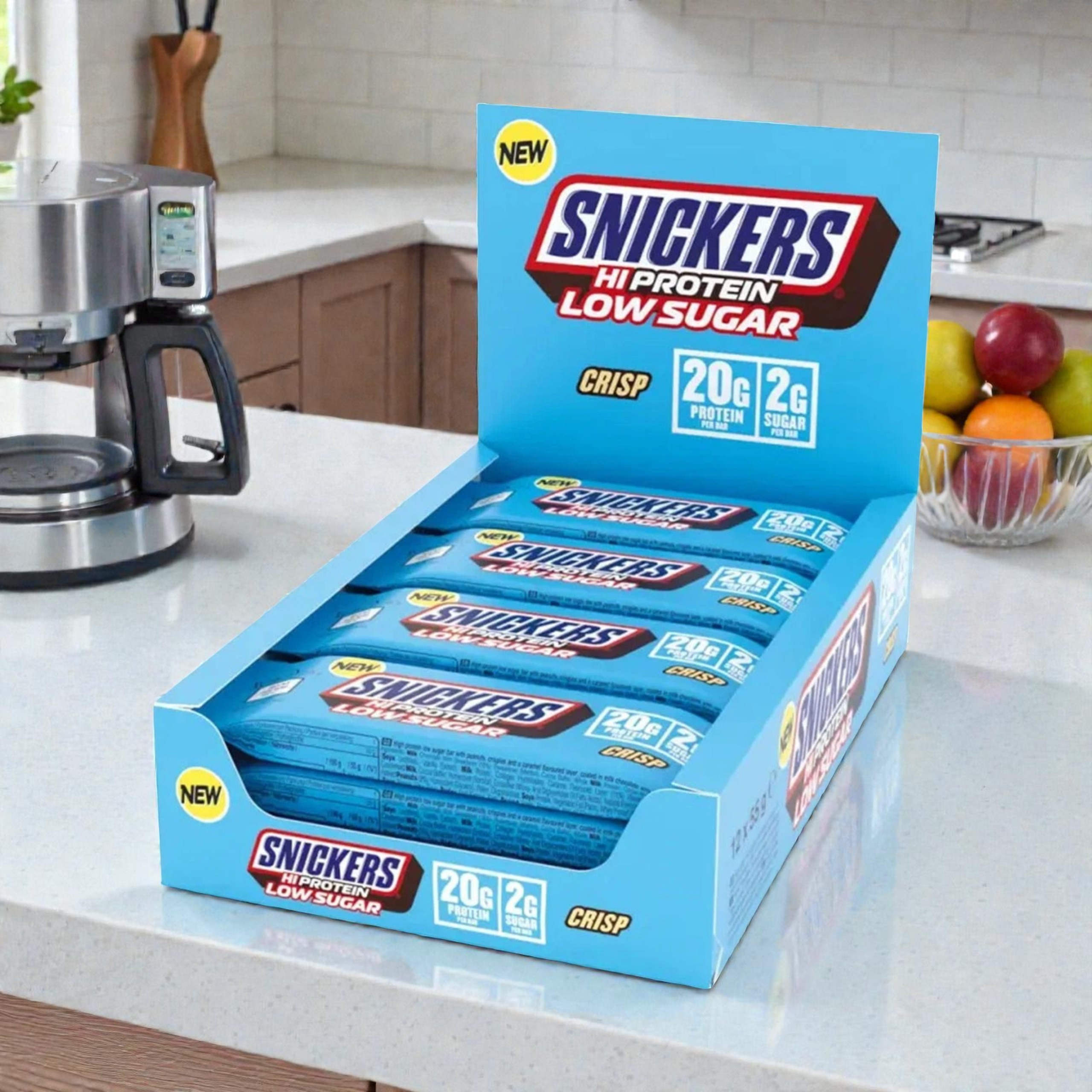 Mars - Baton Snickers HIProtein Low Sugar Bar - 2x 55g x12