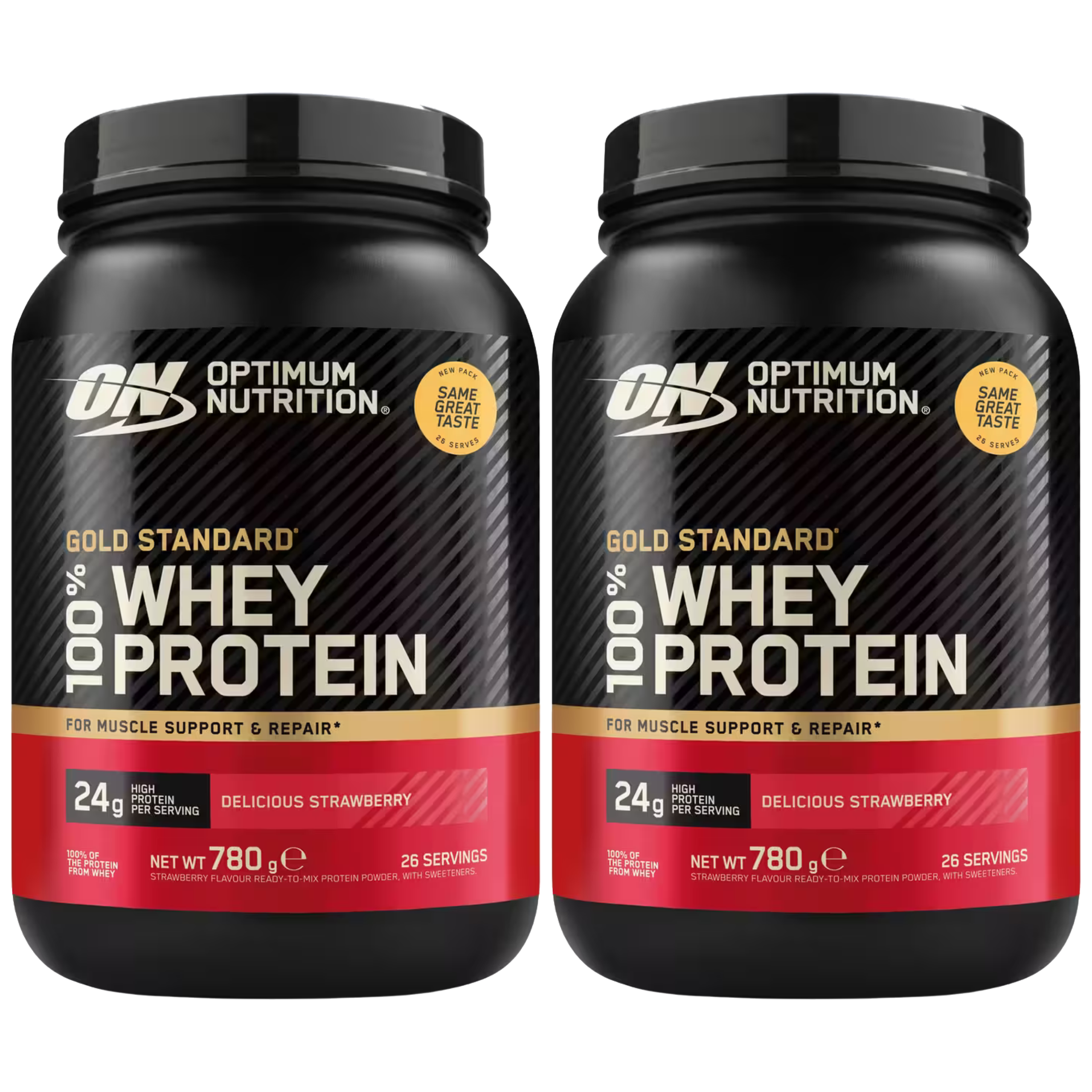 OPTIMUM NUTRITION Whey Gold Standard - 2x 780g