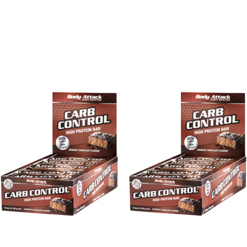 BODY ATTACK - Baton Carb Control - 15x 2x 100g 