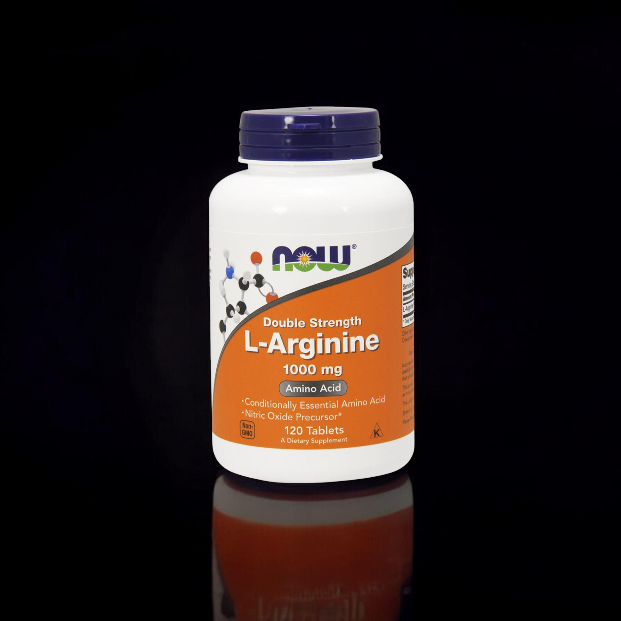 NOW L-Arginine 1000mg - 3x 120tabs