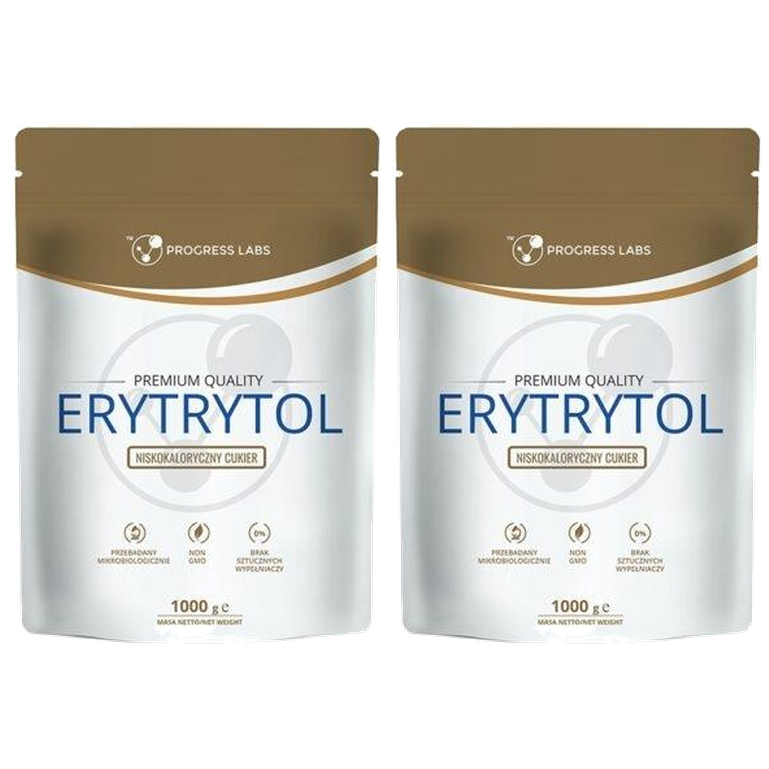 PROGRESS LABS - Erytrytol - 2x 1000g