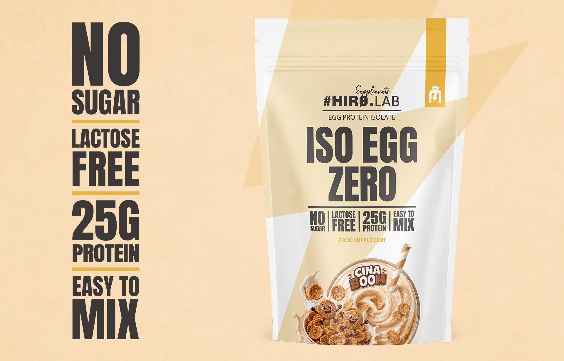 HIRO.LAB - Iso Egg Zero - 2x 500g